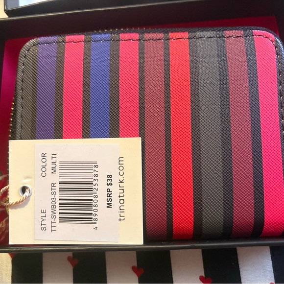 Trina Turk Multicolor Striped Wallet New with Tags!❤️ - Picture 5 of 8
